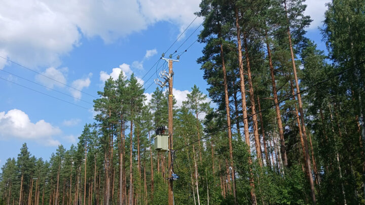 Pomarkussa käyttöönotettu uutta ilmajohtoverkkoa.